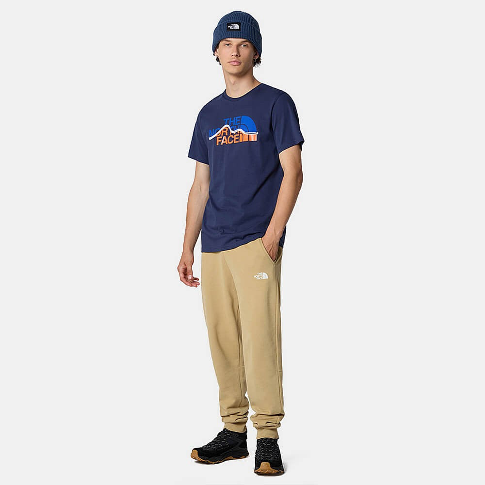 The North Face Men’s S/S Mountain Line Tee - Navy