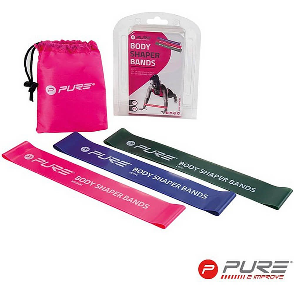 Pure2Improve Body Shaper Bands Ladies - set of 3