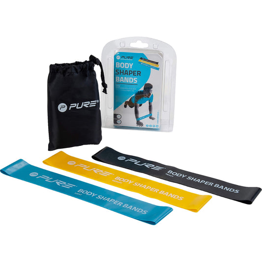 Gumené expandery Pure2Improve Body Shaper Bands Men - súprava 3 ks