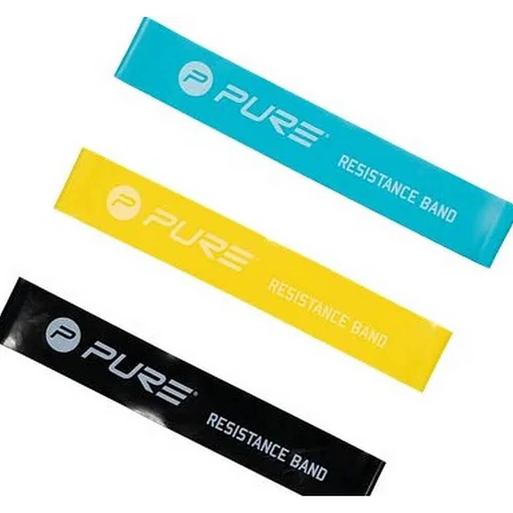 Gumené expandery Pure2Improve Body Shaper Bands Men - súprava 3 ks