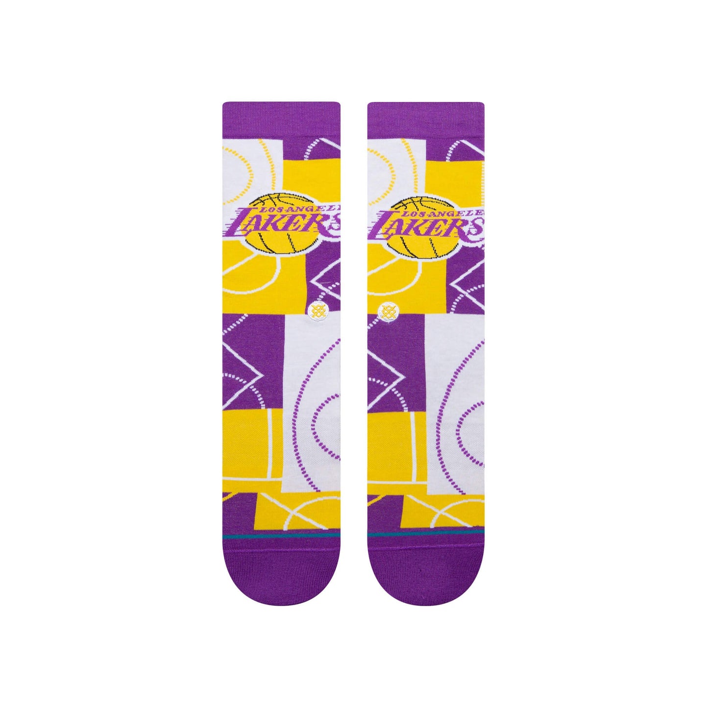Ponožky STANCE NBA ZONE Los Angeles Lakers fialové
