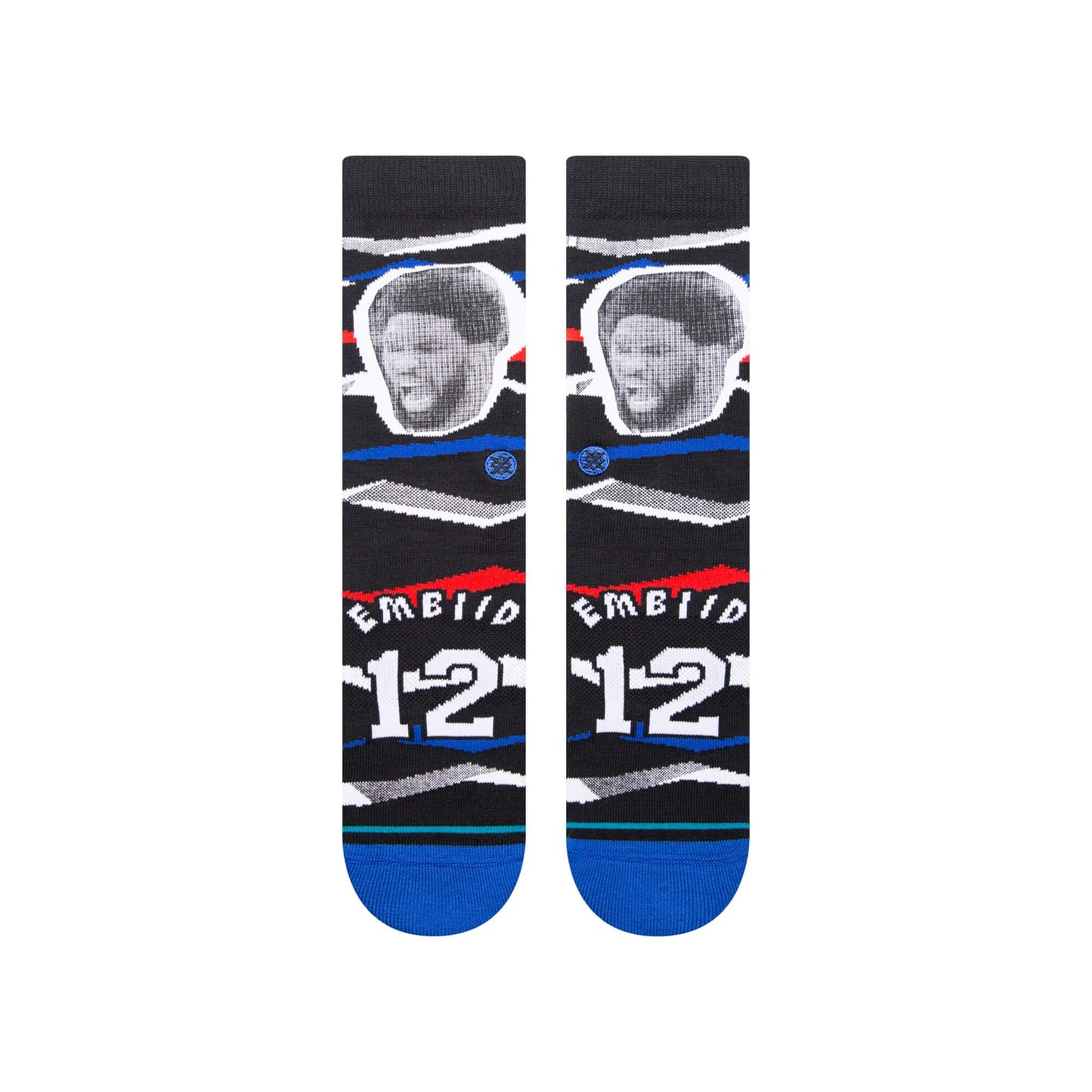 STANCE NBA FAXED EMBIID BLK