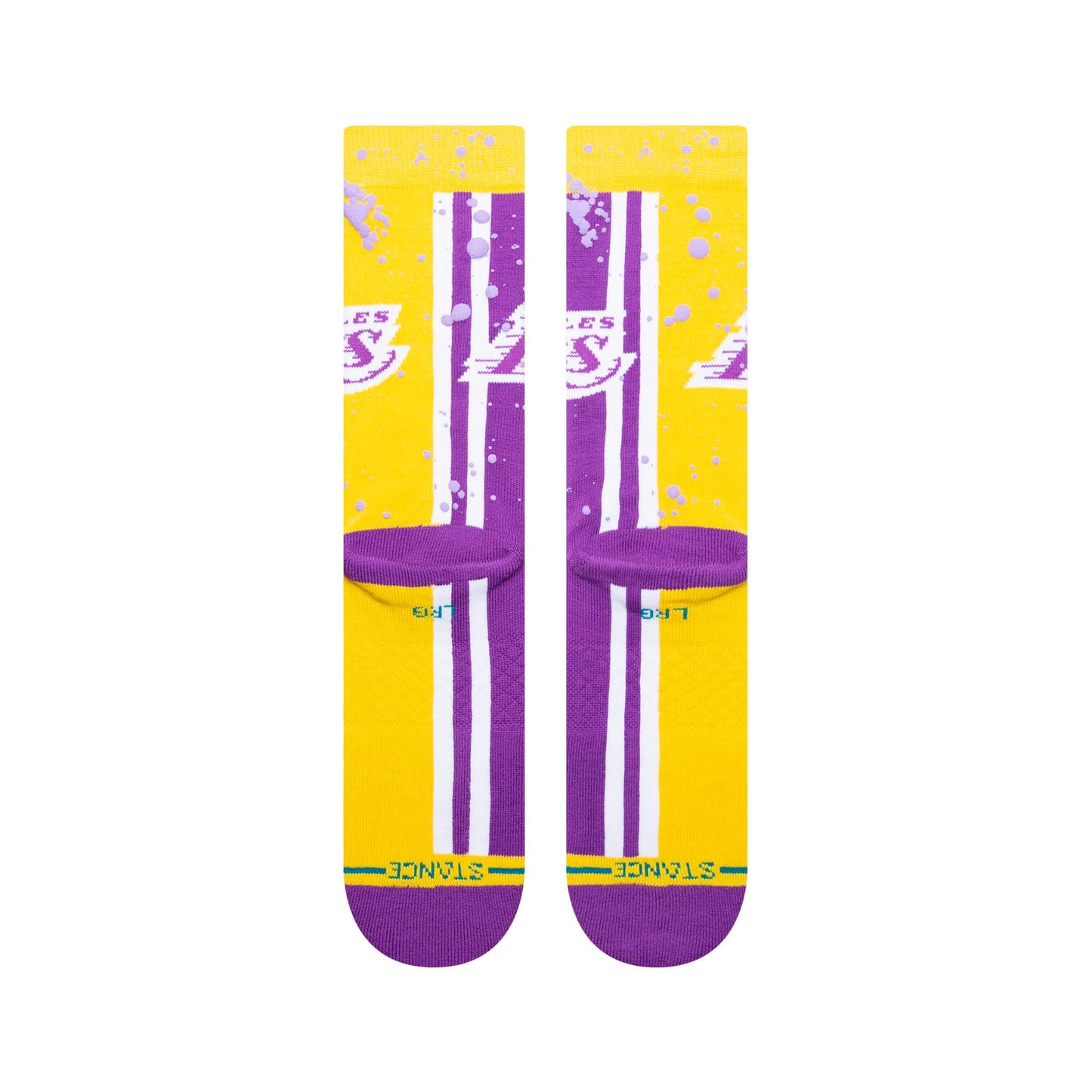 STANCE NBA OVERSPRAY LAL GLD