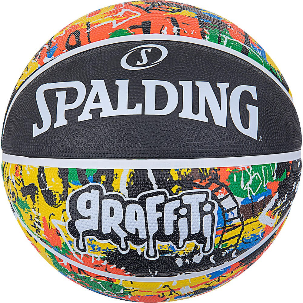 Basketbalová lopta Spalding Rainbow Graffiti Rubber Basketball (sz. 5)