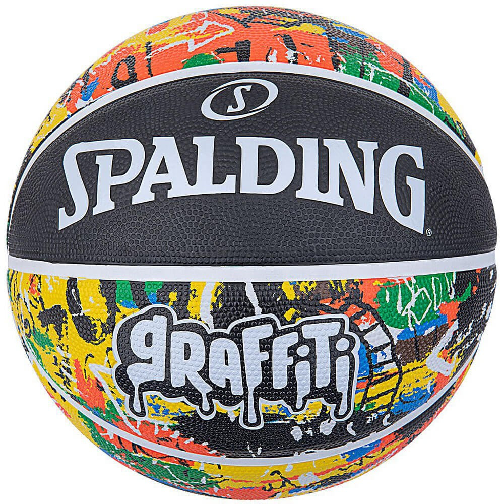 Basketbalová lopta Spalding Rainbow Graffiti Rubber Basketball (sz. 5)