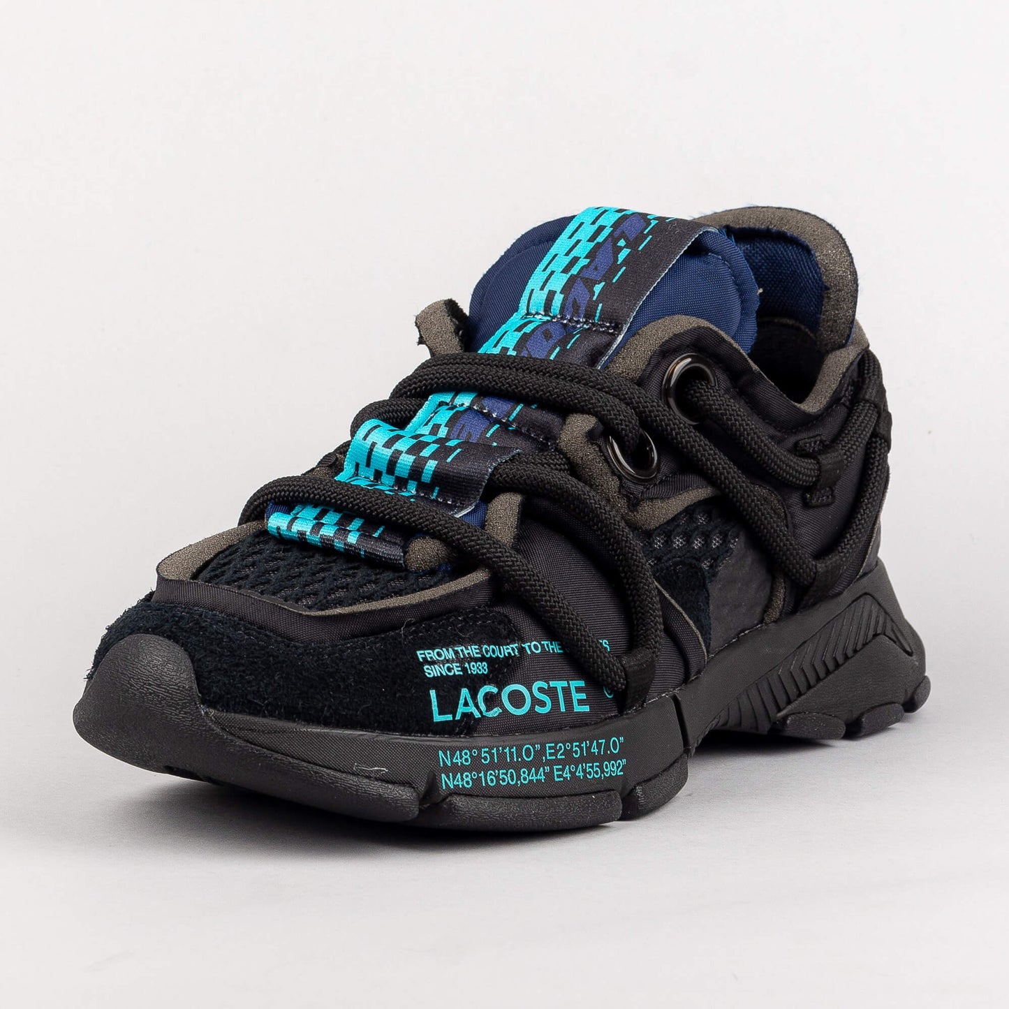 LACOSTE L003 ACTIVE RUNWAY BLK/NVY