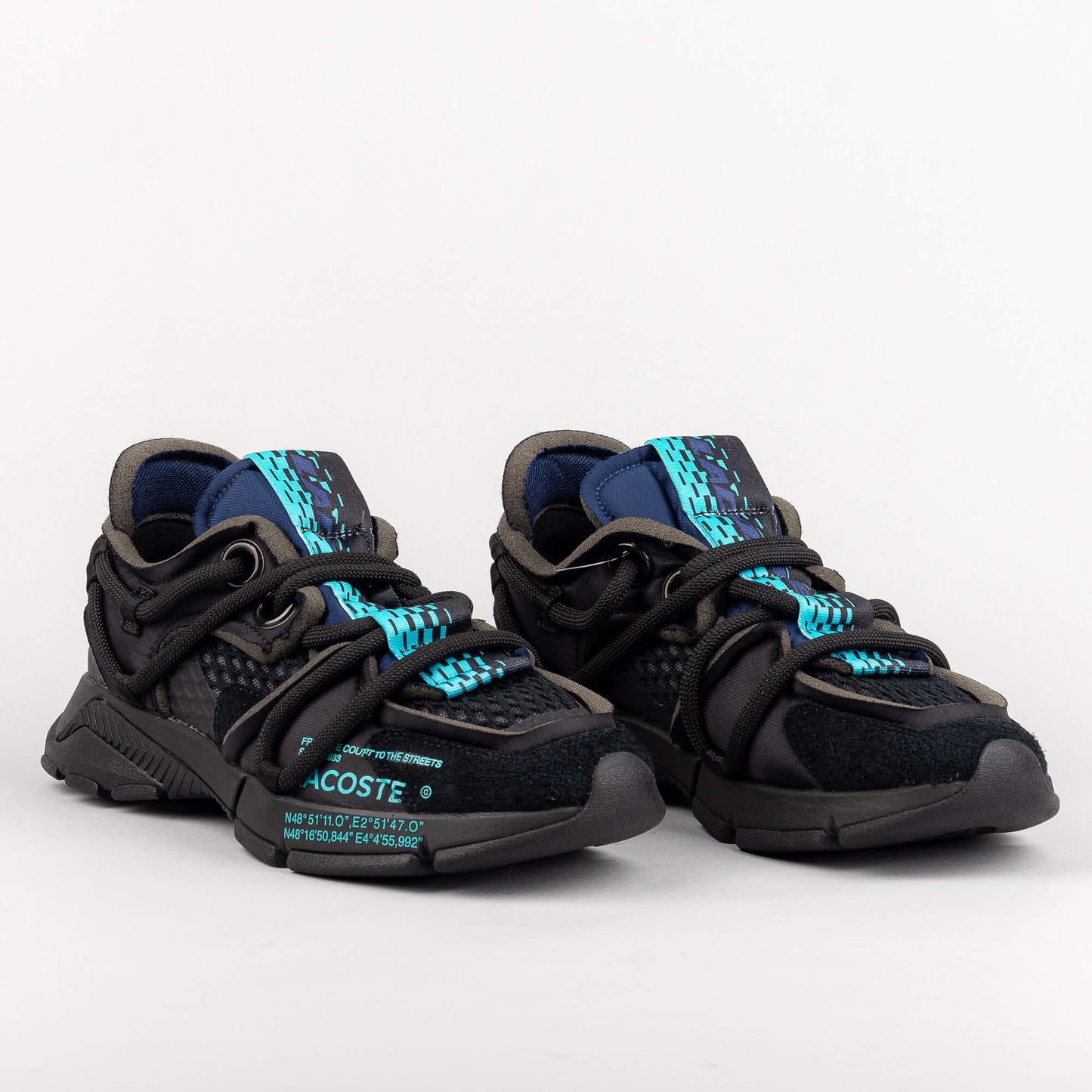 LACOSTE L003 ACTIVE RUNWAY BLK/NVY