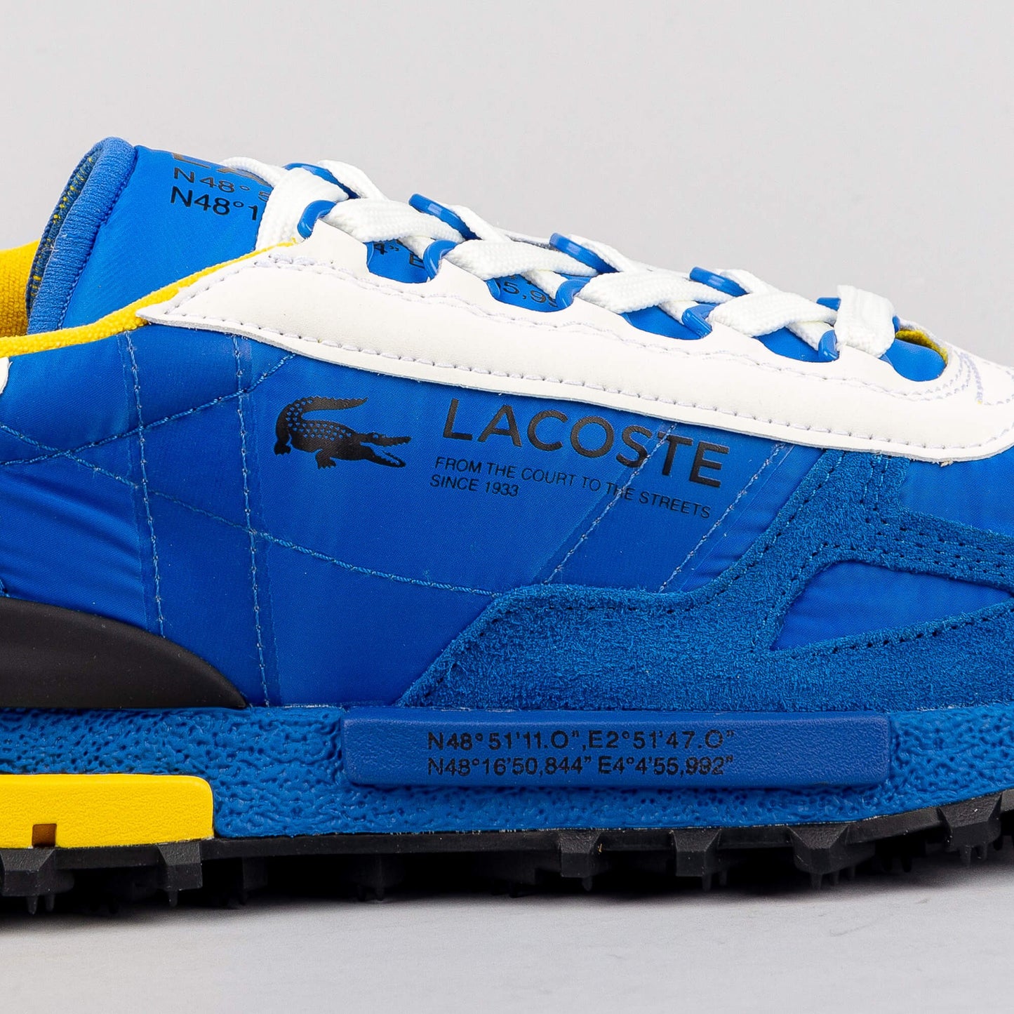 LACOSTE ELITE ACTIVE BLU/YLW