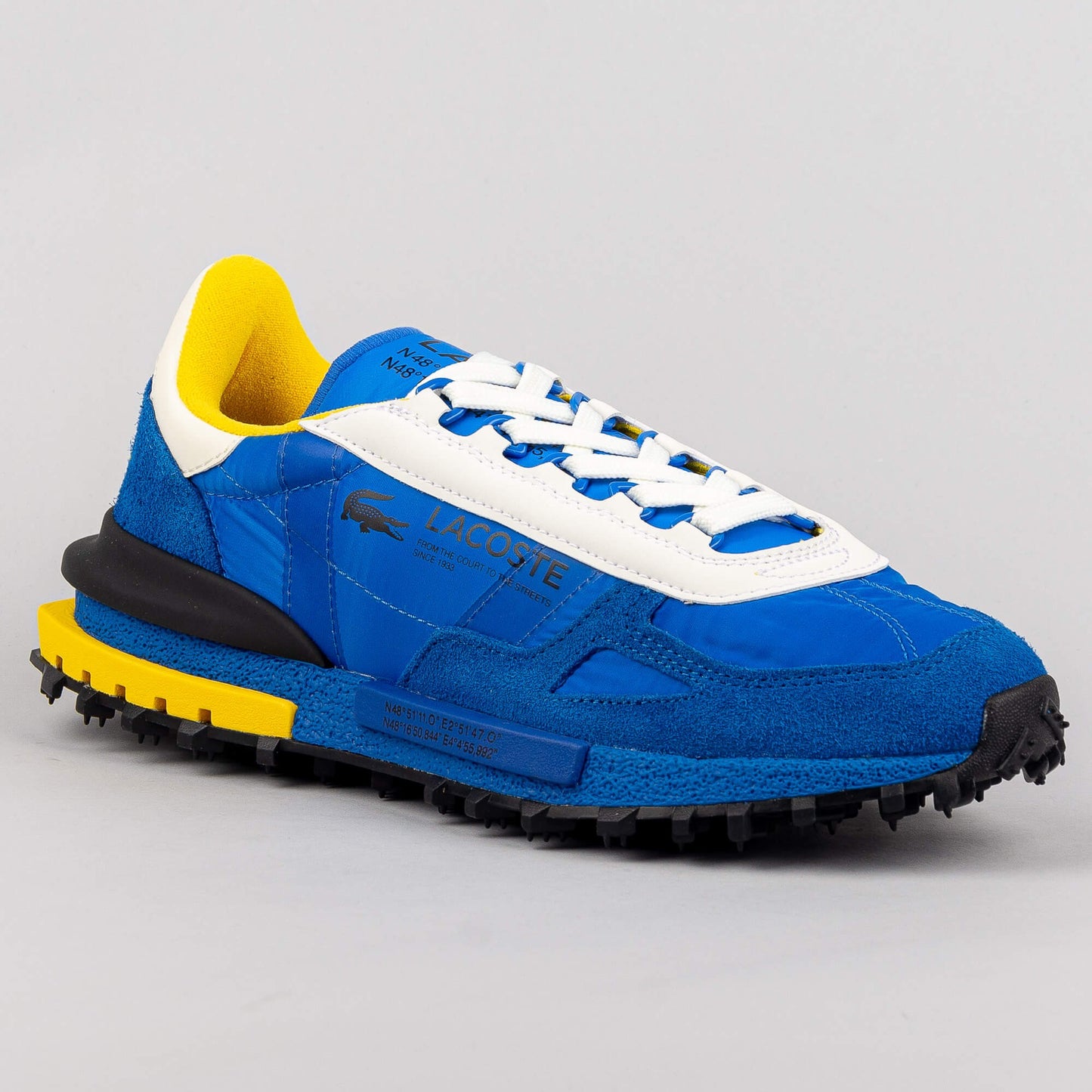 LACOSTE ELITE ACTIVE BLU/YLW