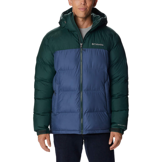 Zimná bunda Columbia Pike Lake™ Hooded Jacket Dark Mountain/Spruce modrá