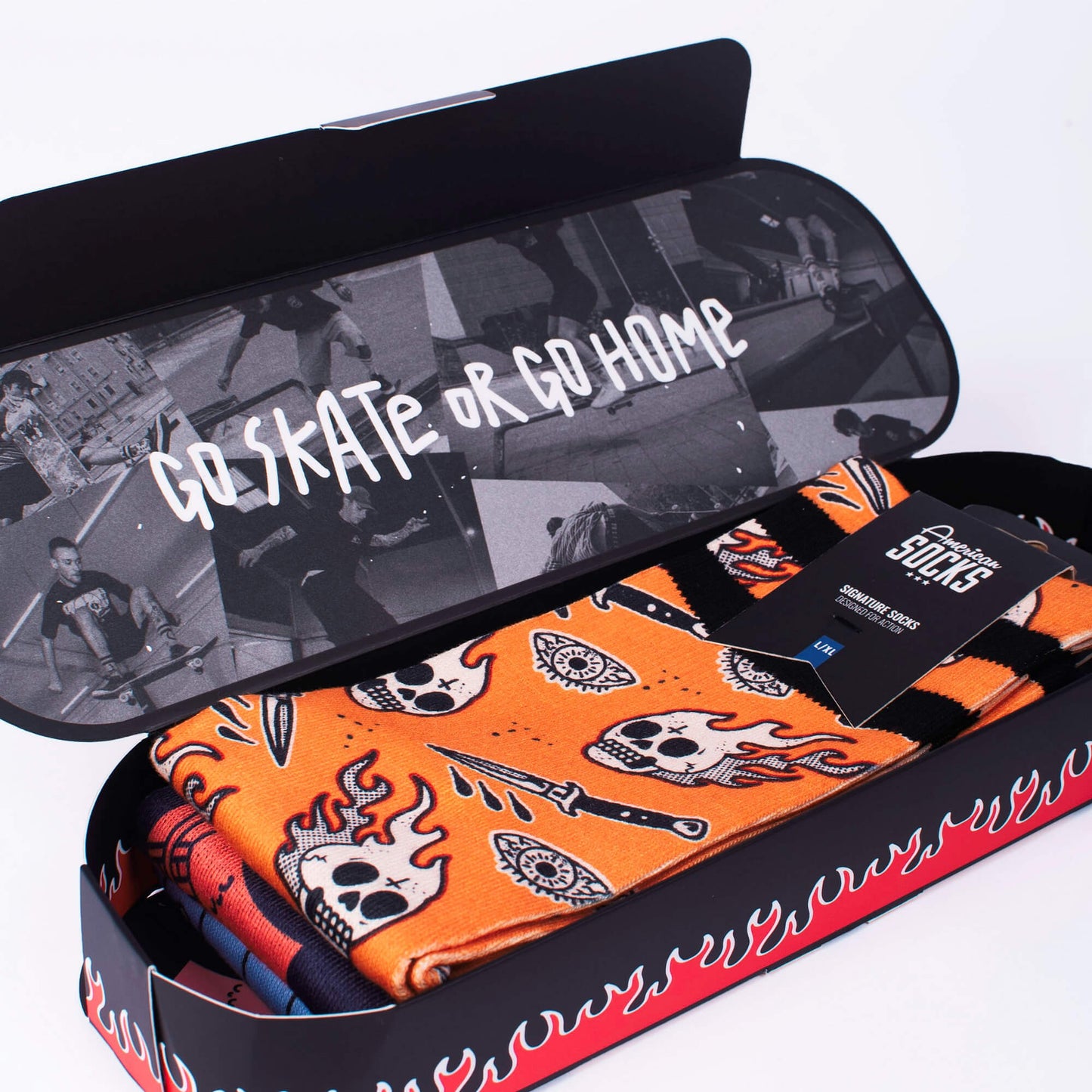 Ponožky American Socks v darčekovom balení Skateboard - Giftbox