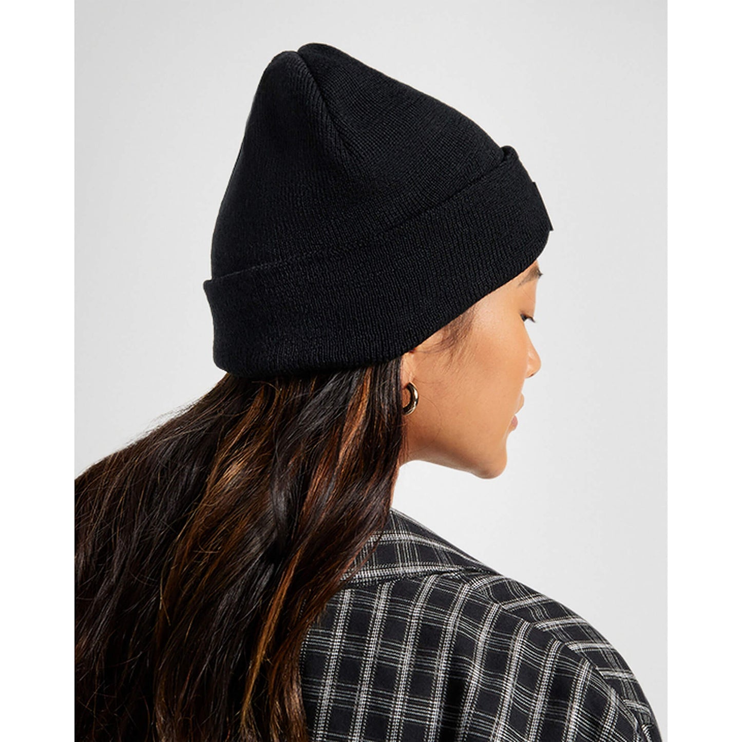 Zimná čiapka Converse Short Dome Beanie čierna