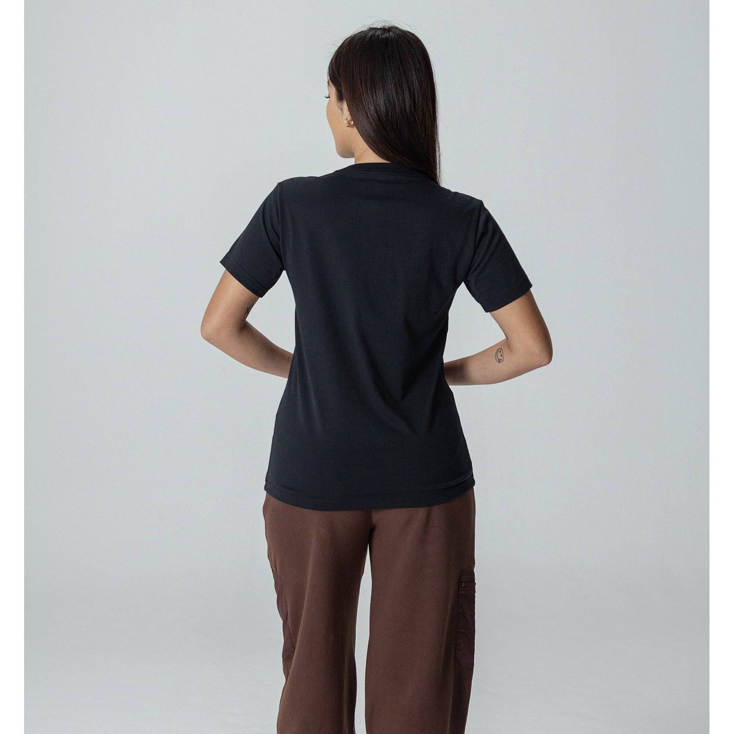 Converse Chuck Patch Leopard Infill Tee Black