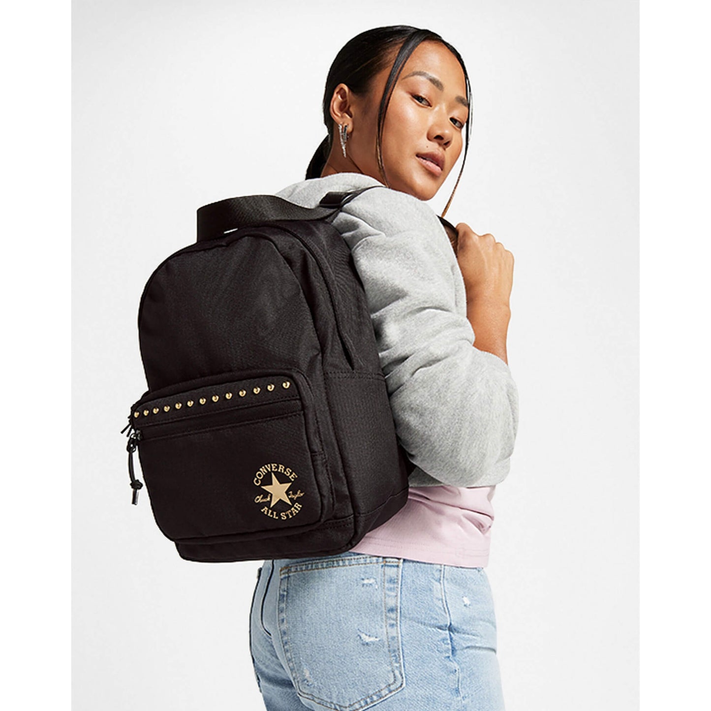 Converse Metallic Go Lo Backpack Black