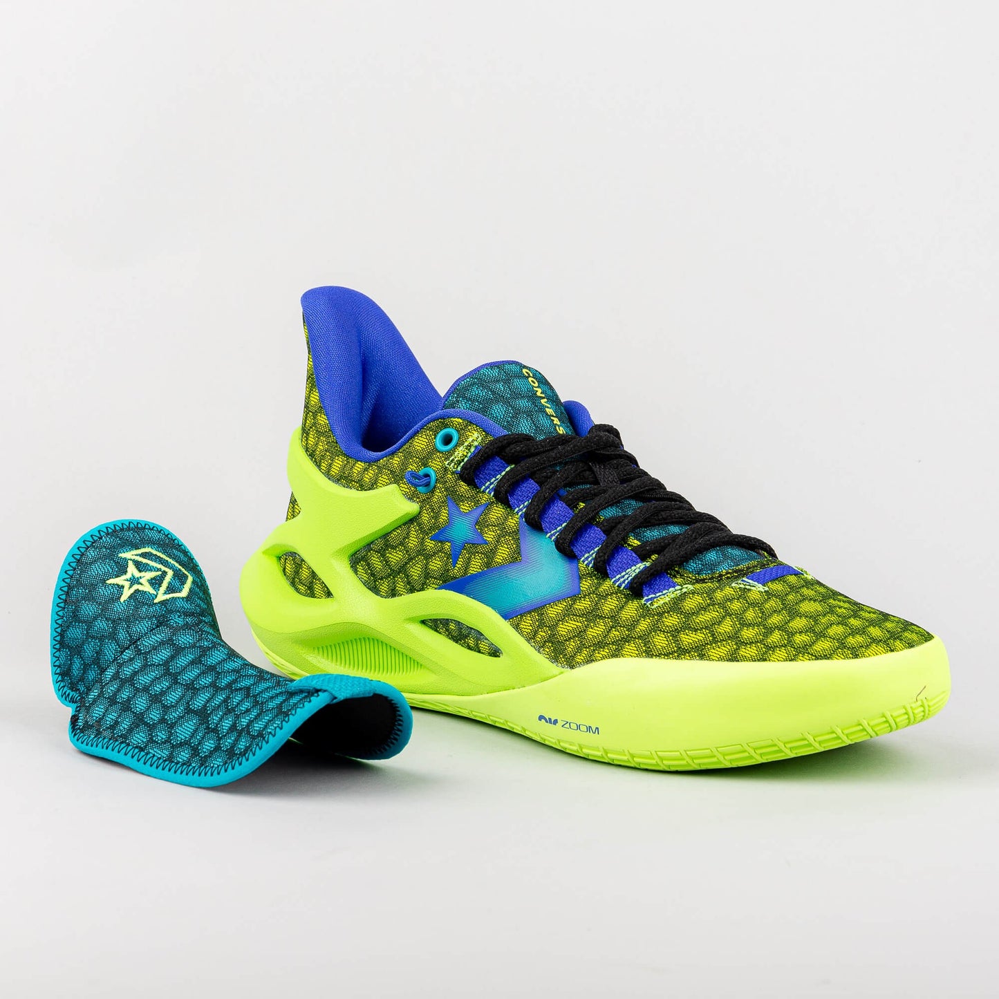 Basketbalové tenisky Converse All Star BB Trilliant CX Black/Nitro Bud/Rapid Teal