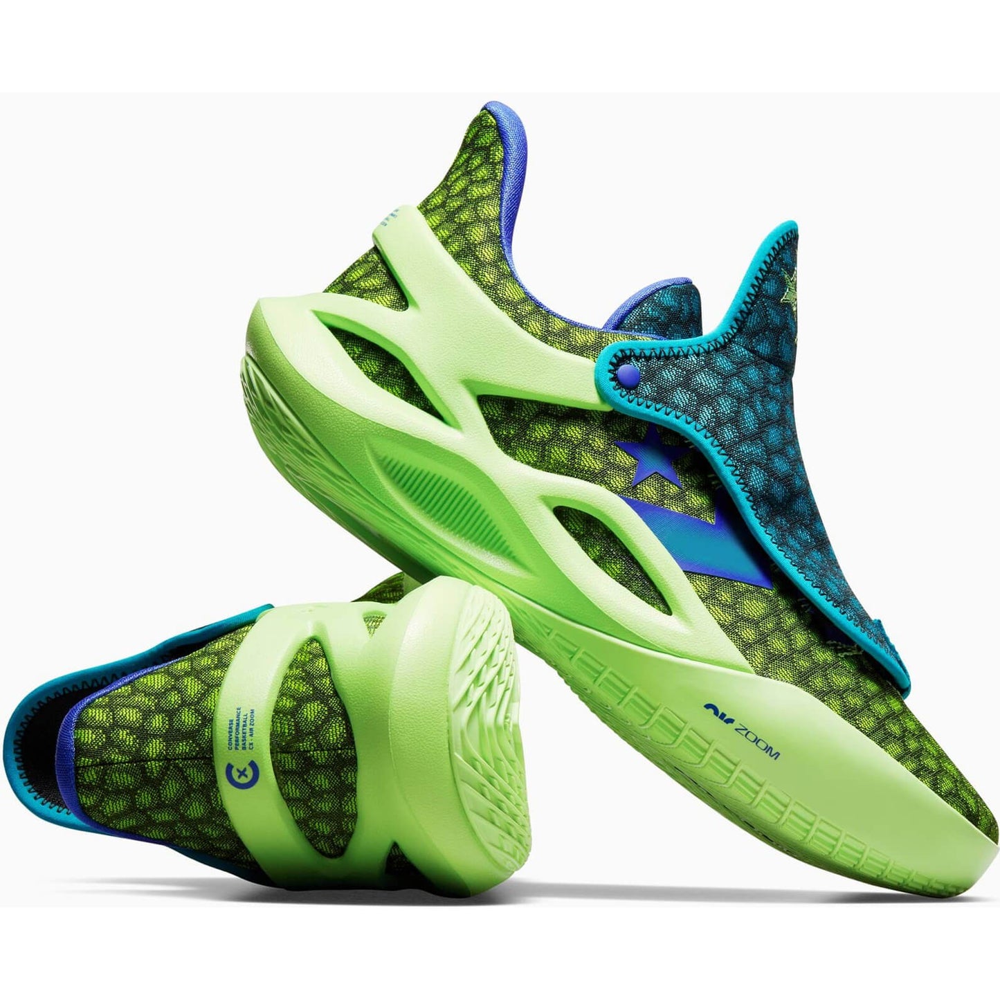 Basketbalové tenisky Converse All Star BB Trilliant CX Black/Nitro Bud/Rapid Teal