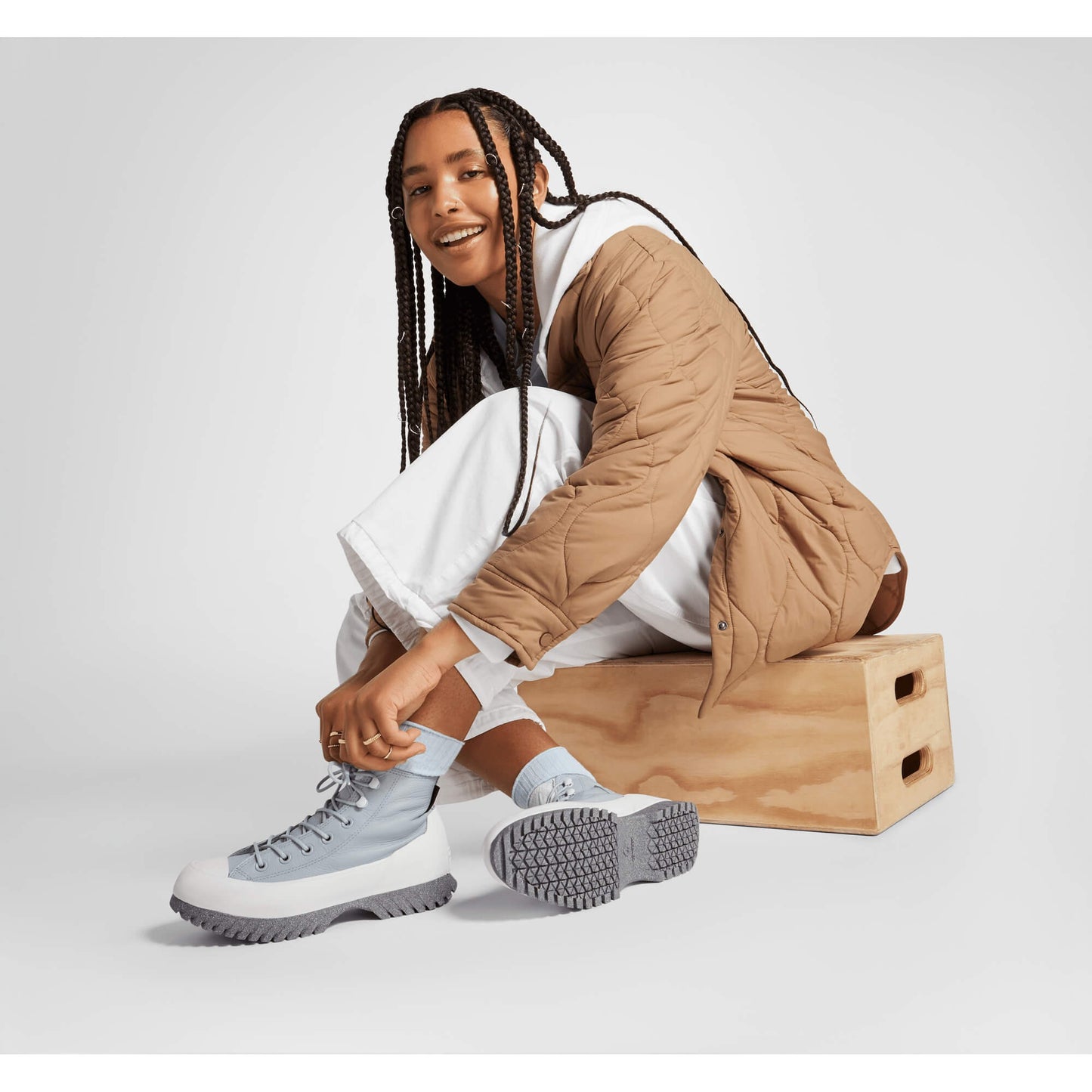 Dámske tenisky Converse Chuck Taylor All Star Lugged 2 Grey