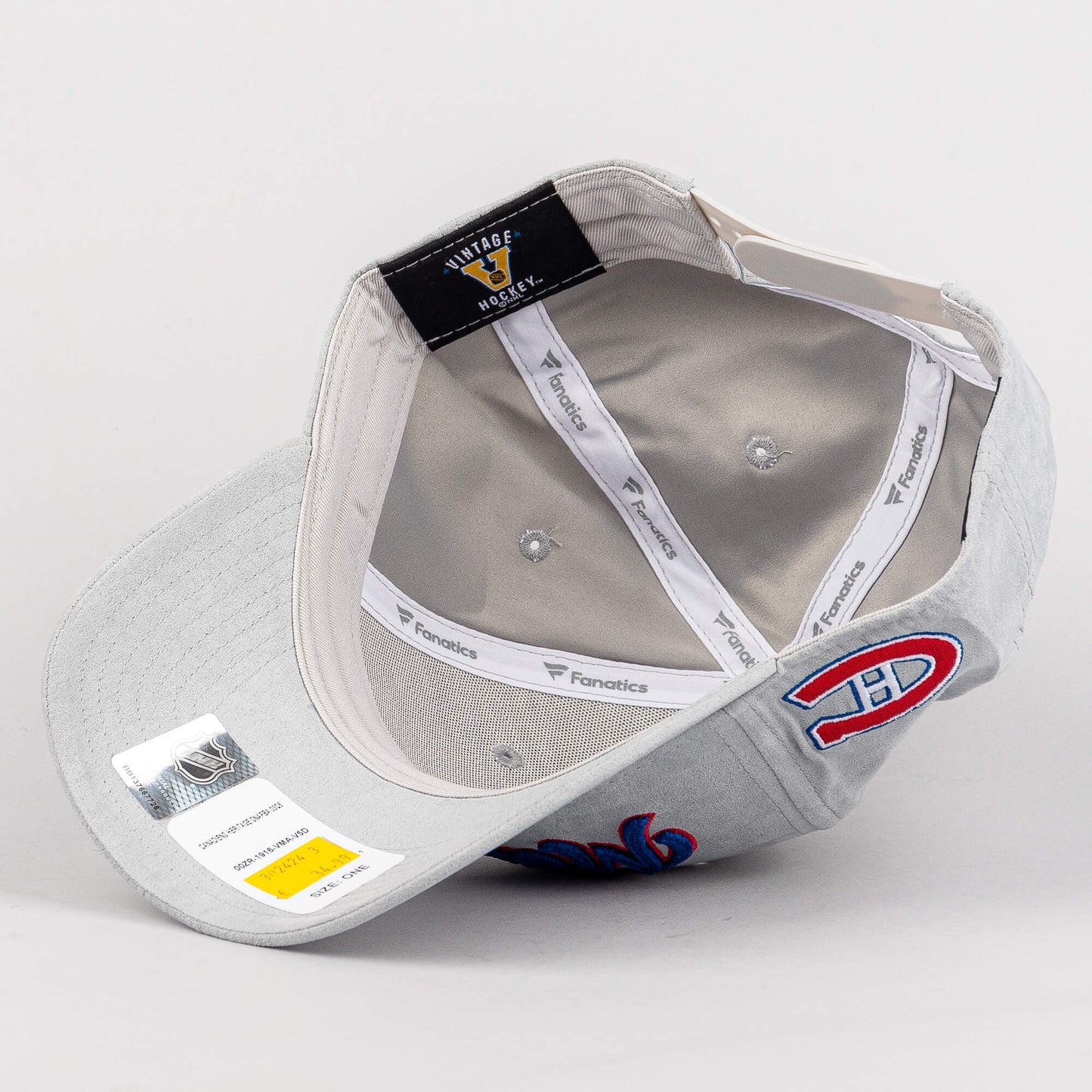 Fanatics NHL Heritage Snapback Montreal Canadiens Stone Gray