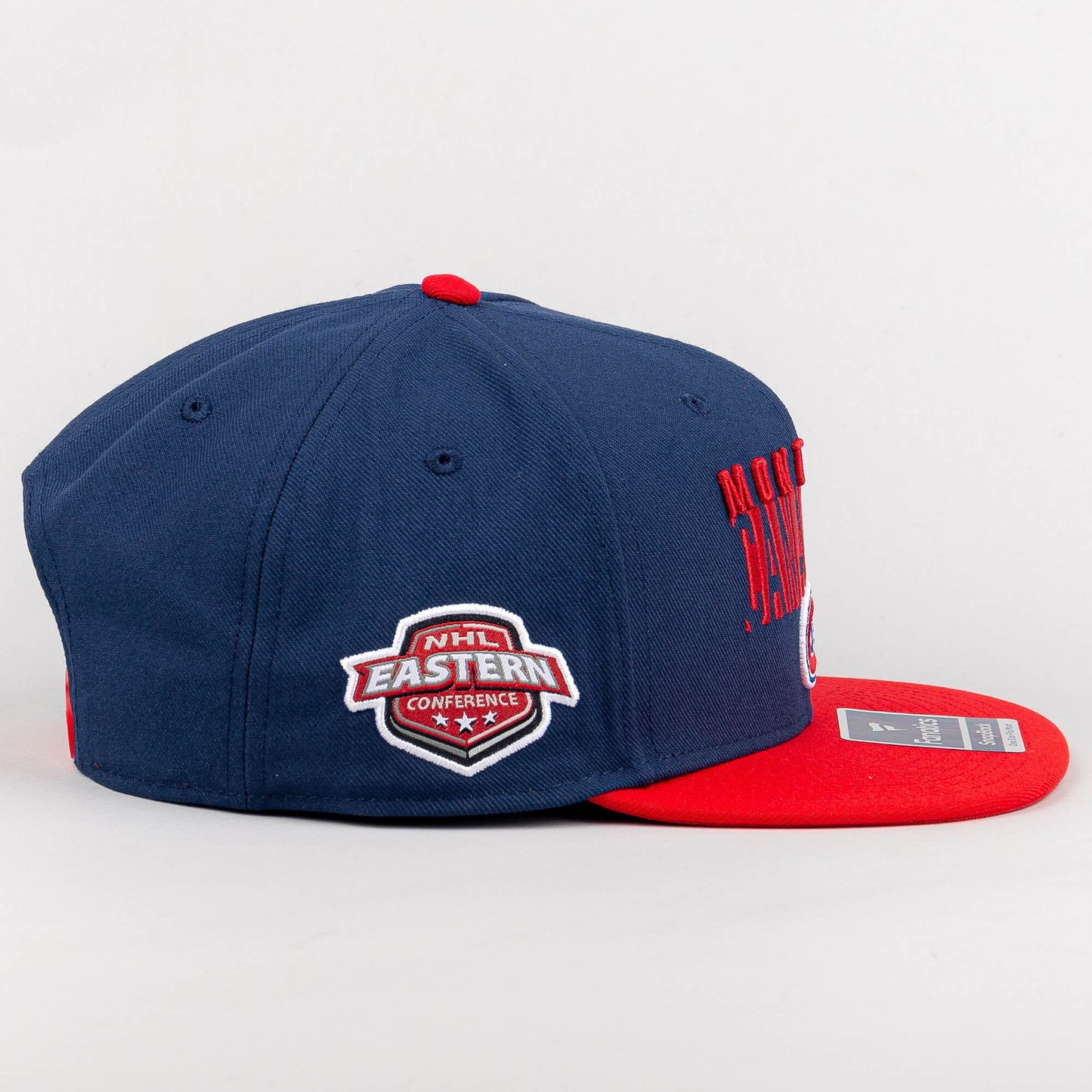 Šiltovka Fanatics NHL Fundamental Color Blocked Snapback Montreal Canadiens modrá