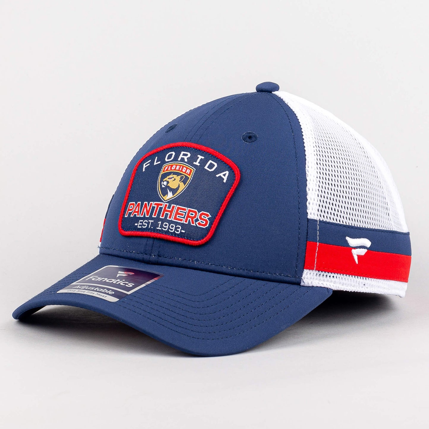 Fanatics NHL Fundamental Structured Trucker Florida Panthers Athletic Navy/Athletic Red