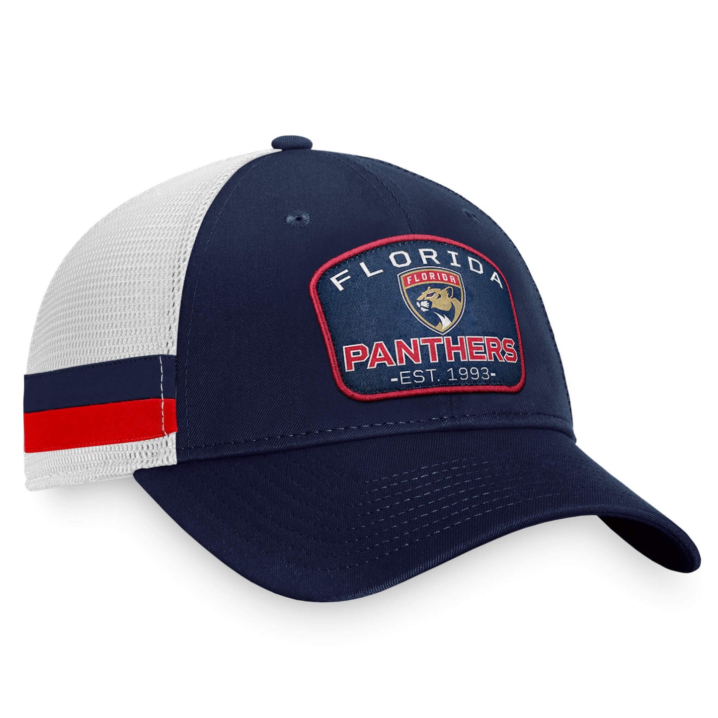 Fanatics NHL Fundamental Structured Trucker Florida Panthers Athletic Navy/Athletic Red