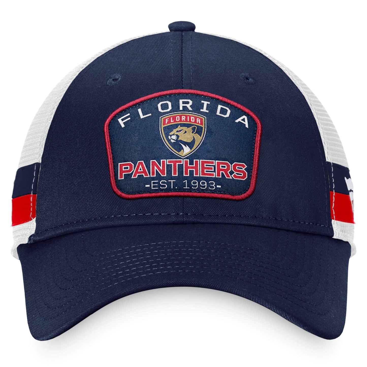 Fanatics NHL Fundamental Structured Trucker Florida Panthers Athletic Navy/Athletic Red