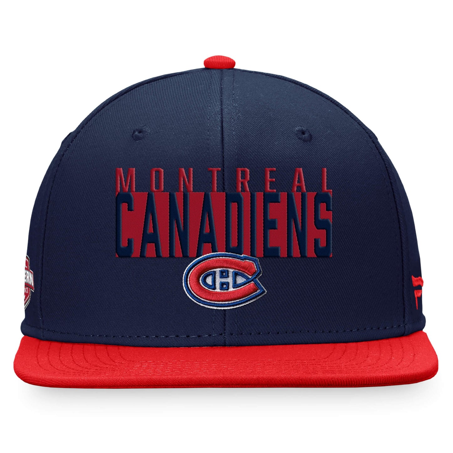 Šiltovka Fanatics NHL Fundamental Color Blocked Snapback Montreal Canadiens modrá