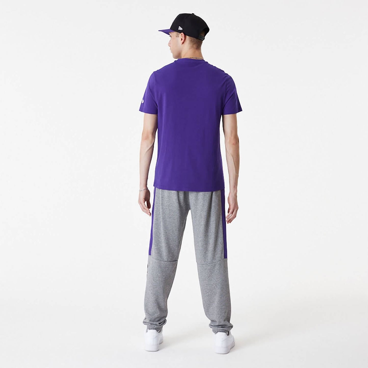 New Era NBA LA Lakers NBA Team Colour Purple T-Shirt Purple