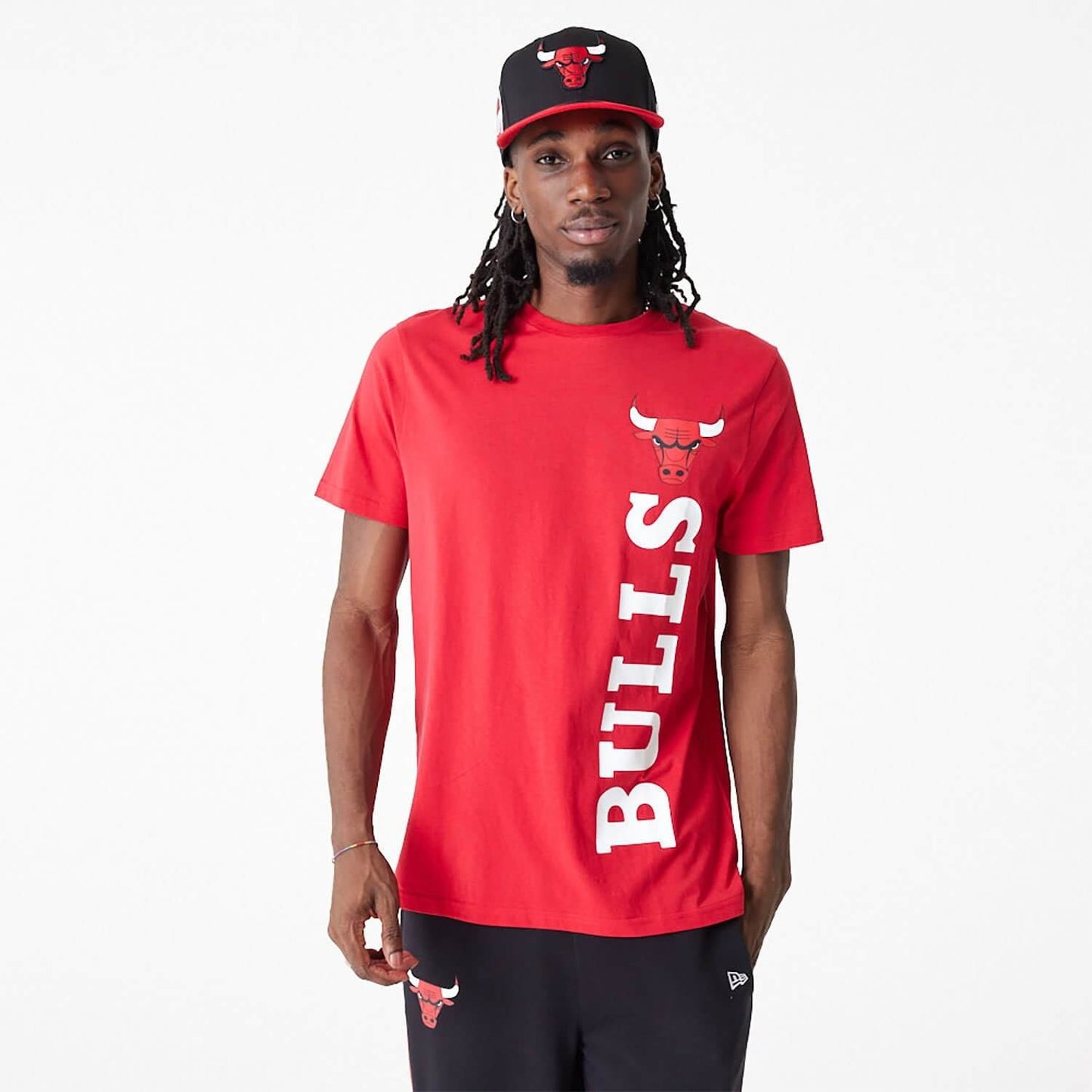 New Era NBA Chicago Bulls NBA Team Colour Red T-Shirt Red