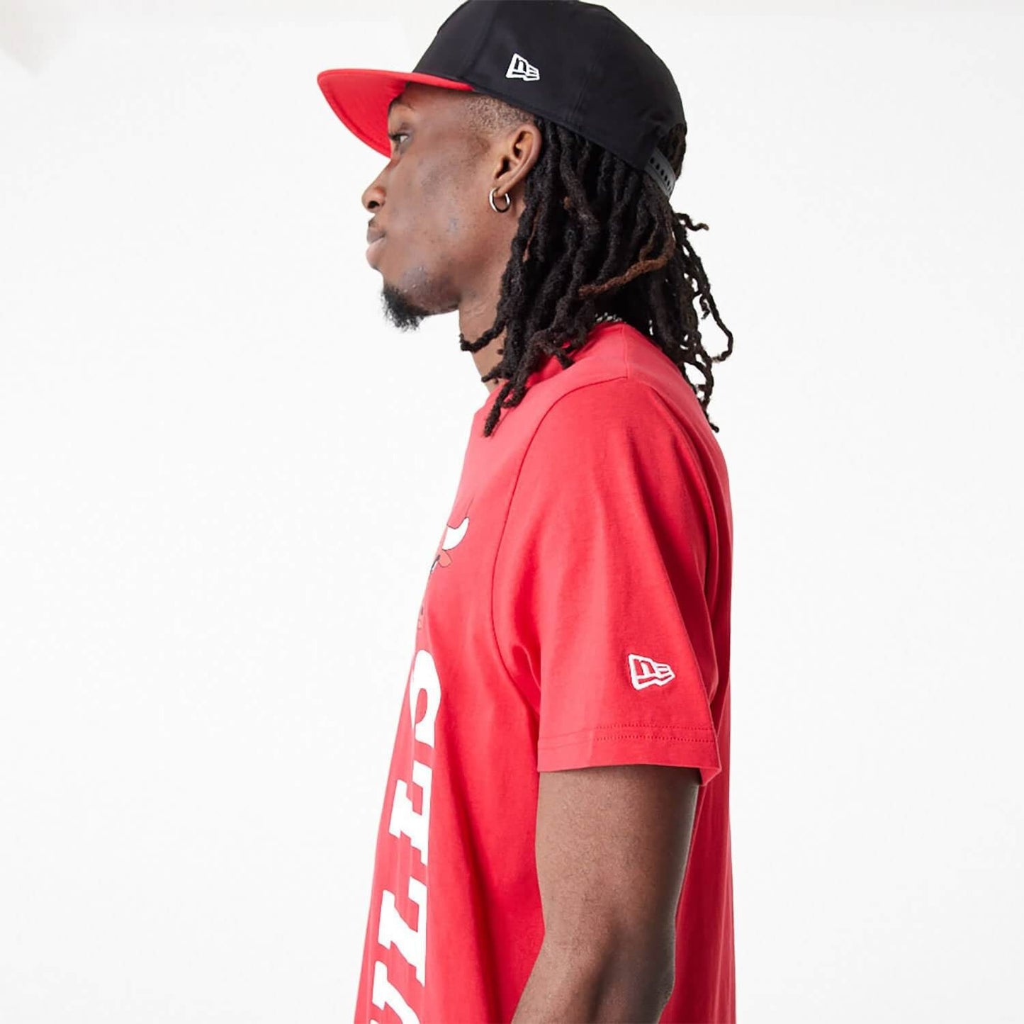 New Era NBA Chicago Bulls NBA Team Colour Red T-Shirt Red
