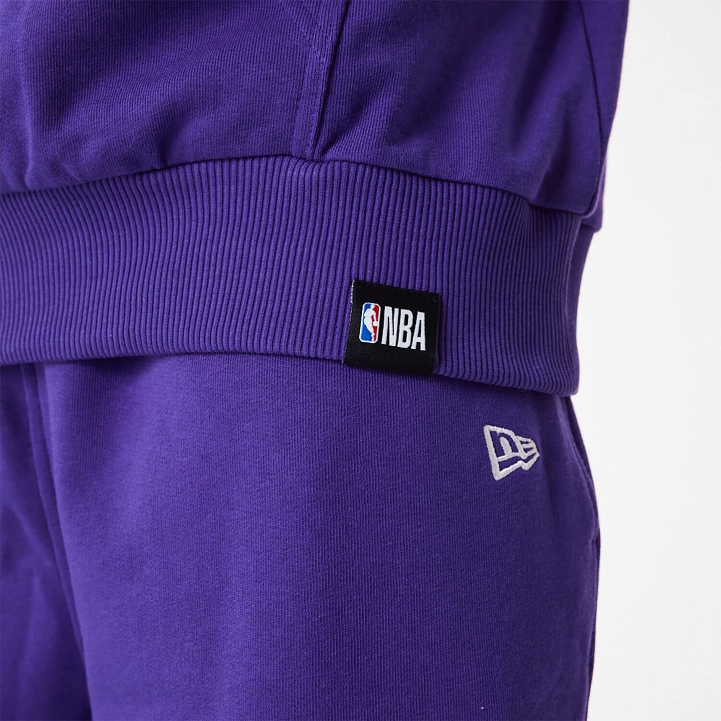 Mikina s kapucňou New Era NBA LA Lakers NBA Logo Purple Pullover Hoodie fialová