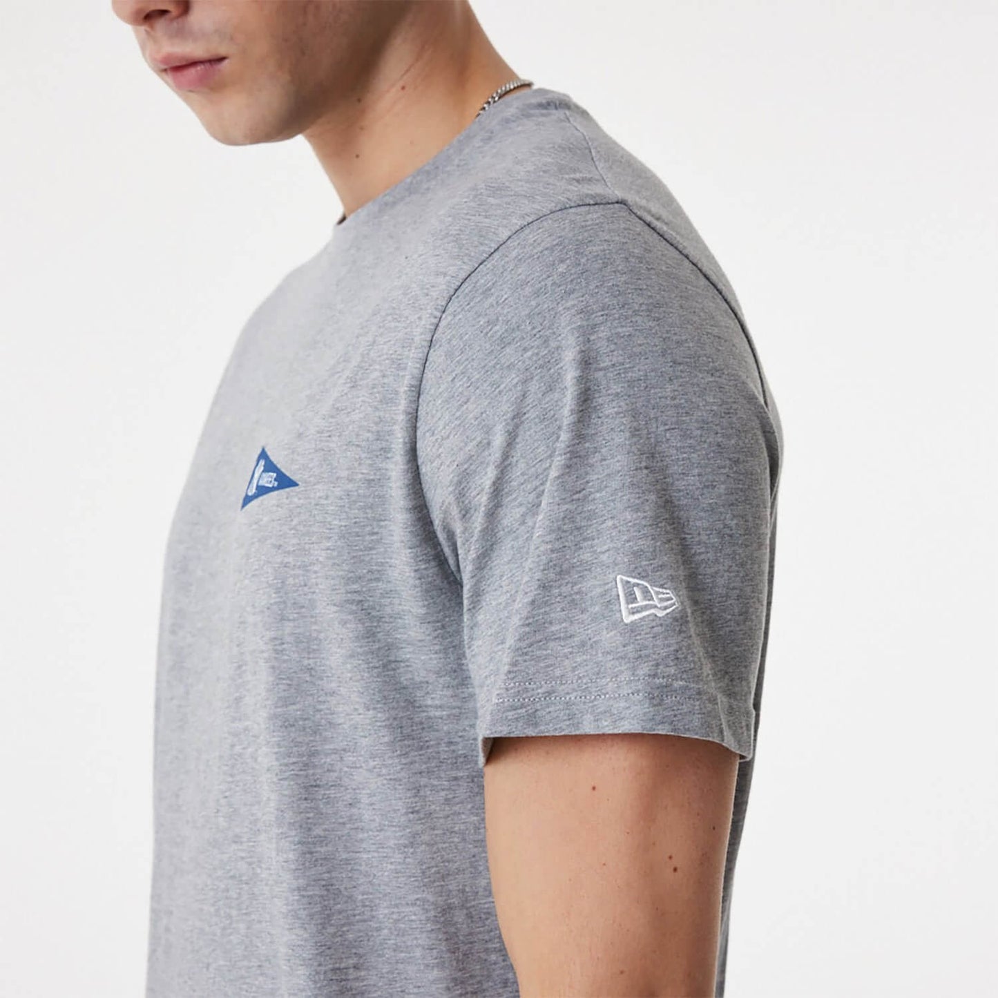 New Era MLB New York Yankees MLB Flag Graphic Dark Grey T-Shirt Grey