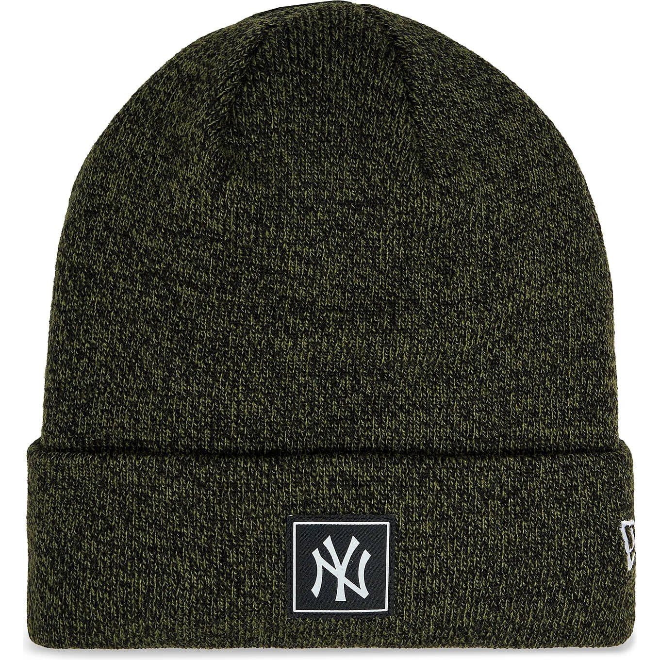 Zimná čiapka New Era MLB New York Yankees Team Green Cuff Knit Beanie Hat tmavozelená