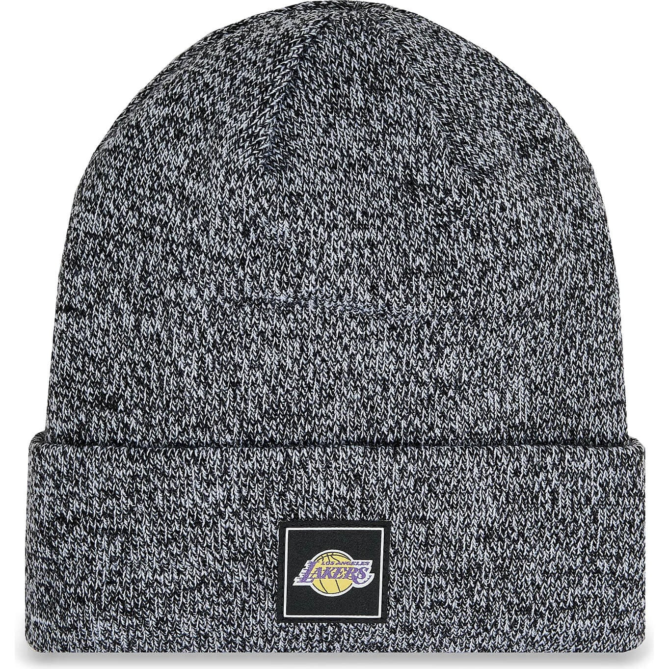 Zimná čiapka New Era NBA LA Lakers Team Black Cuff Knit Beanie Hat šedá