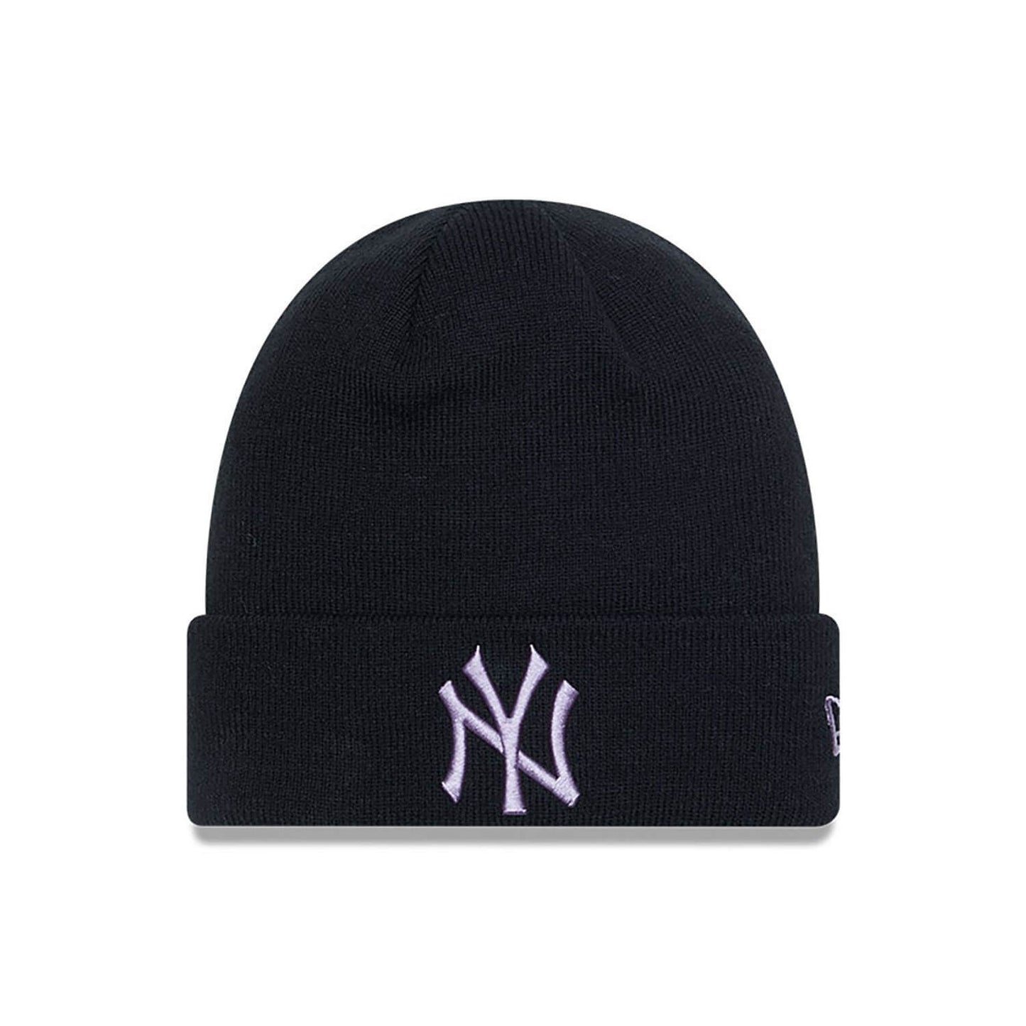 Zimná čiapka New Era MLB New York Yankees League Essential Black Cuff Knit Beanie Hat čierna