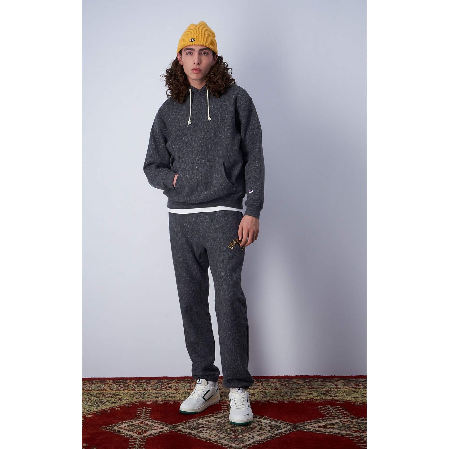 Tepláky Champion Reverse Weave 1952 Elastic Cuff Pants tmavošedé