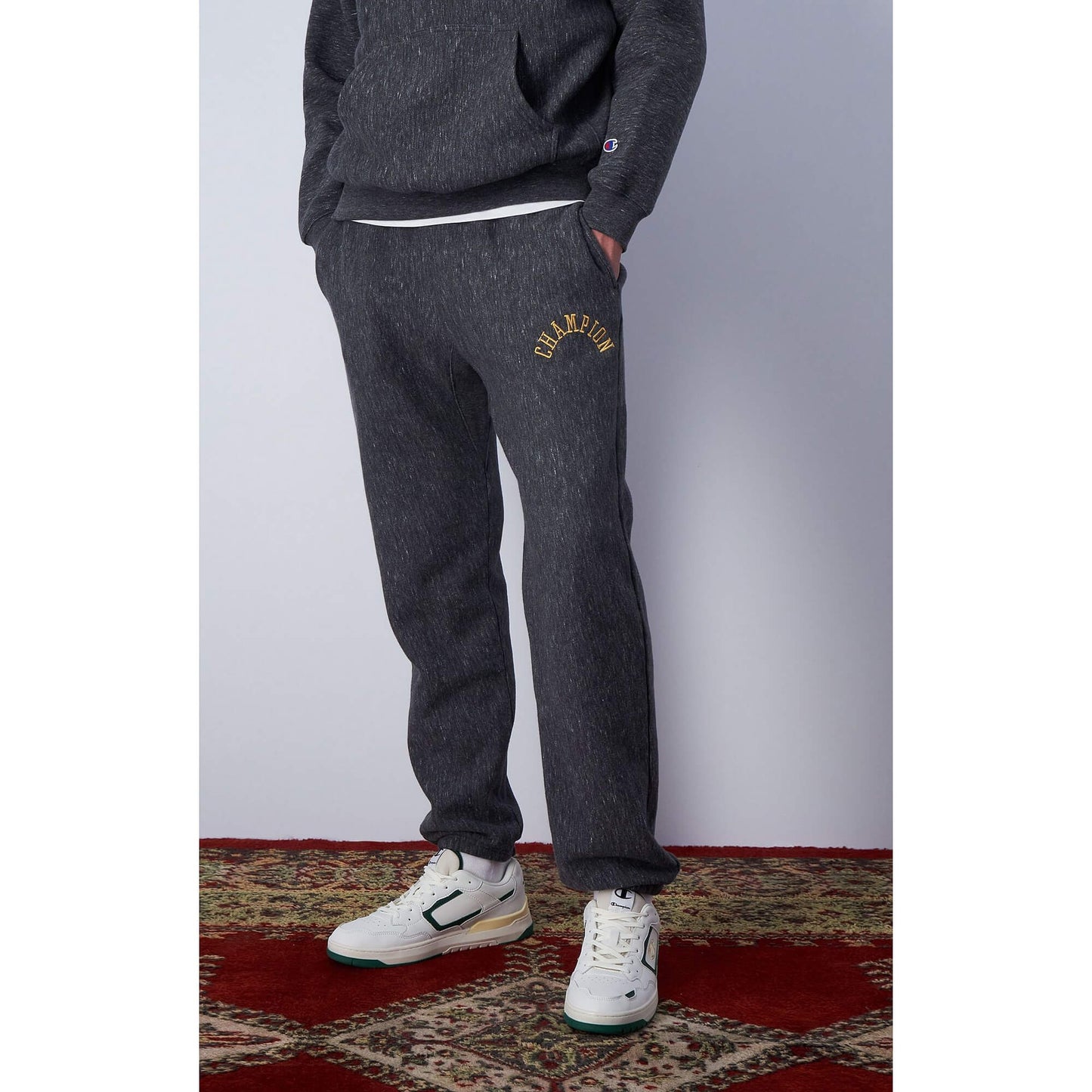 Tepláky Champion Reverse Weave 1952 Elastic Cuff Pants tmavošedé