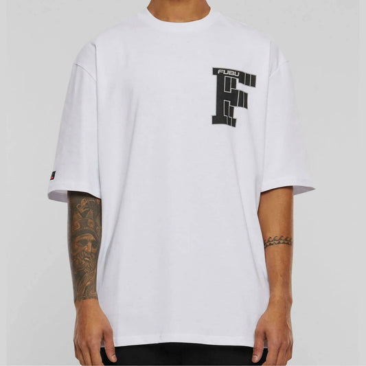 FUBU Corporate Tee white/black