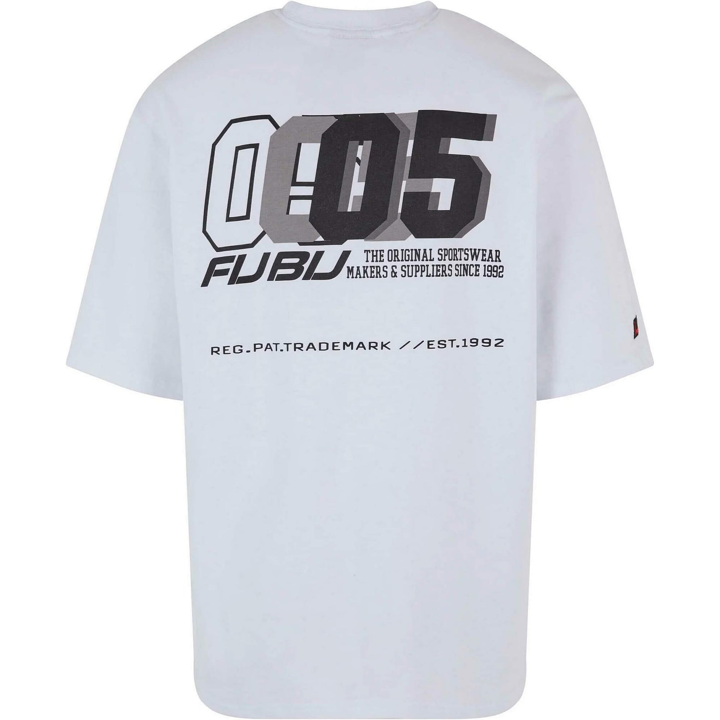 FUBU Corporate Tee white/black