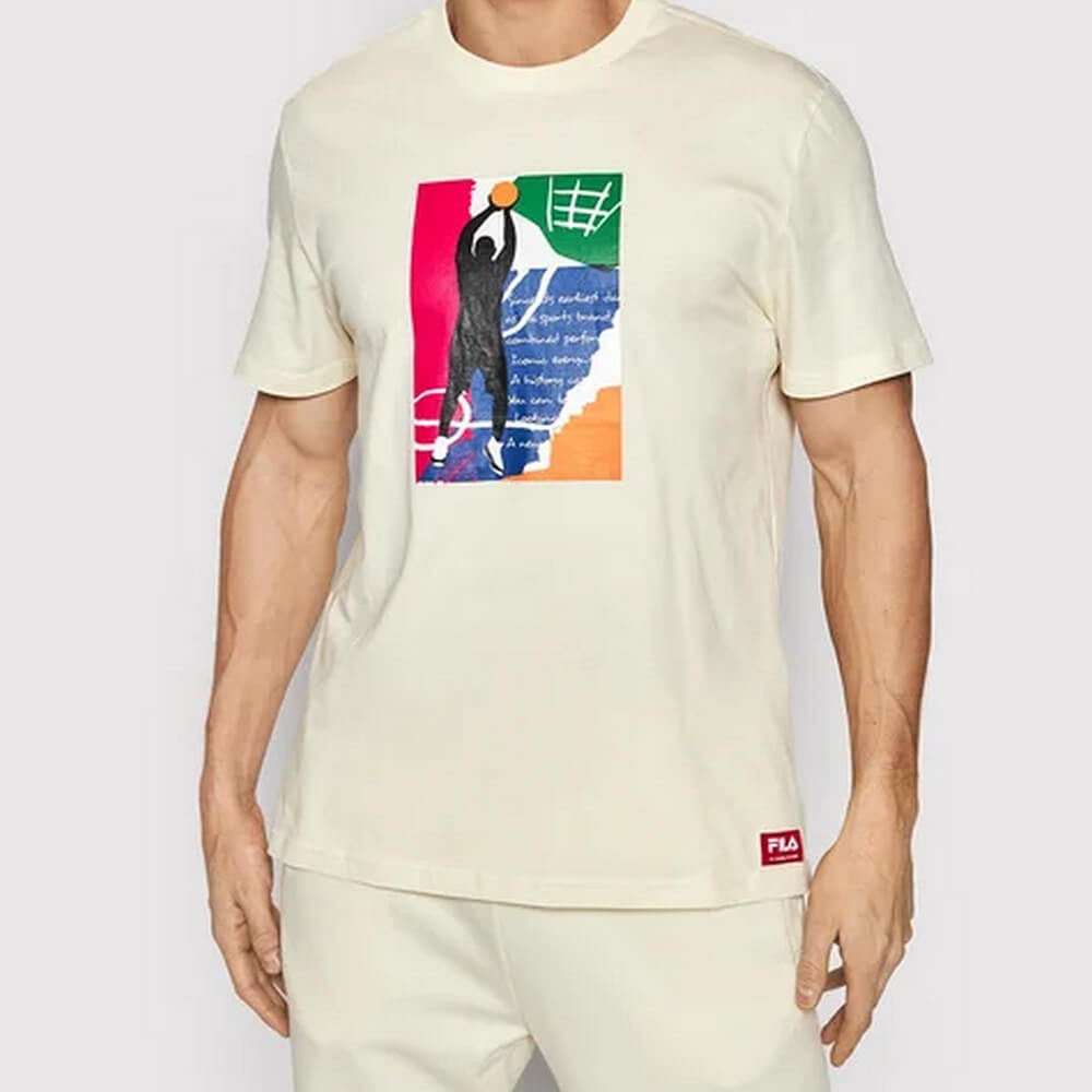 FILA TESLIC tee Sweet Corn