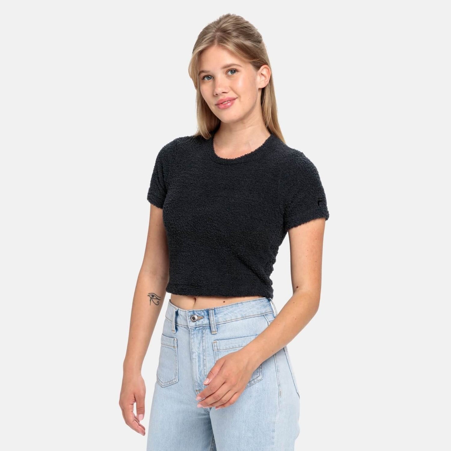 FILA CAMBRAI cropped tee Phantom