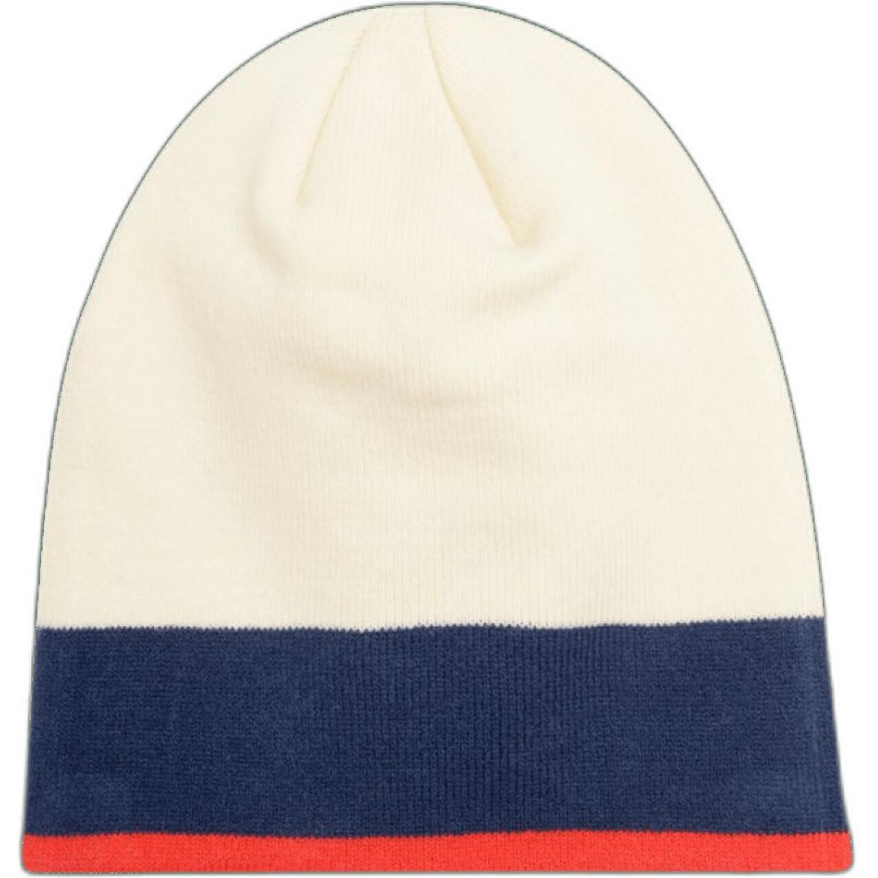 Zimná čiapka Fila Bowie Back To School Colorful Logo Intarsia Beanie krémovo-biela