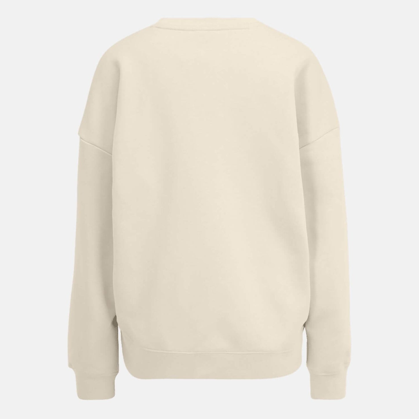 Dámska mikina Fila BOROD loose fit crew sweat krémová biela