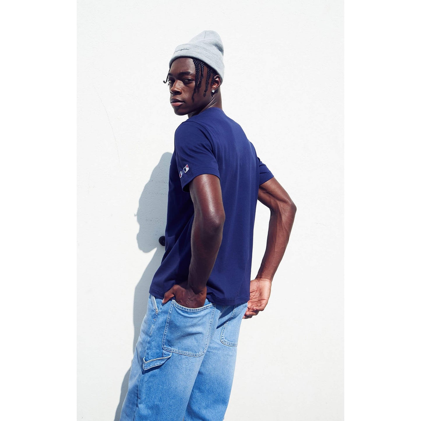 Champion Mlb Roc T-Shirt Navy