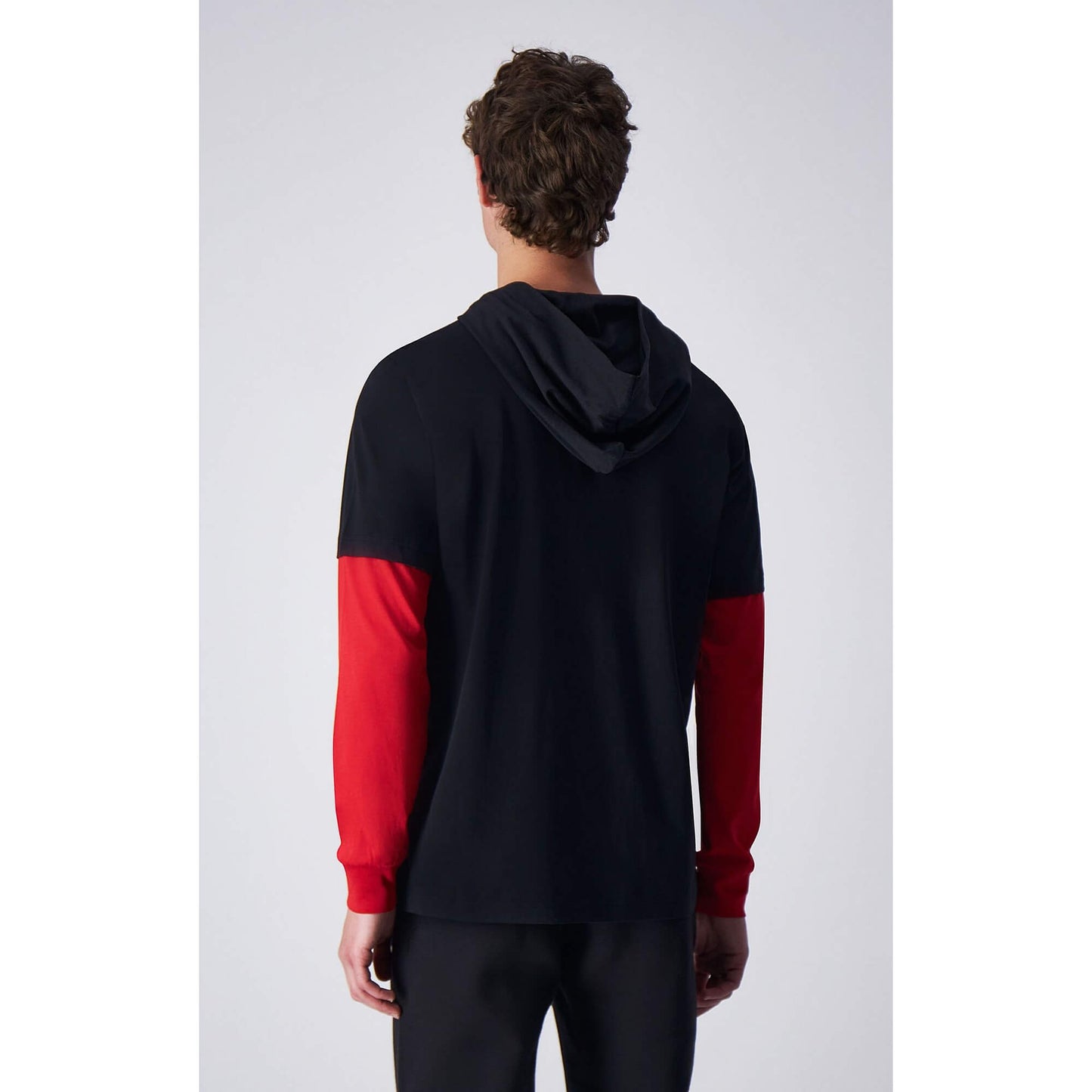Champion Long Sleeve T-Shirt Black/Red