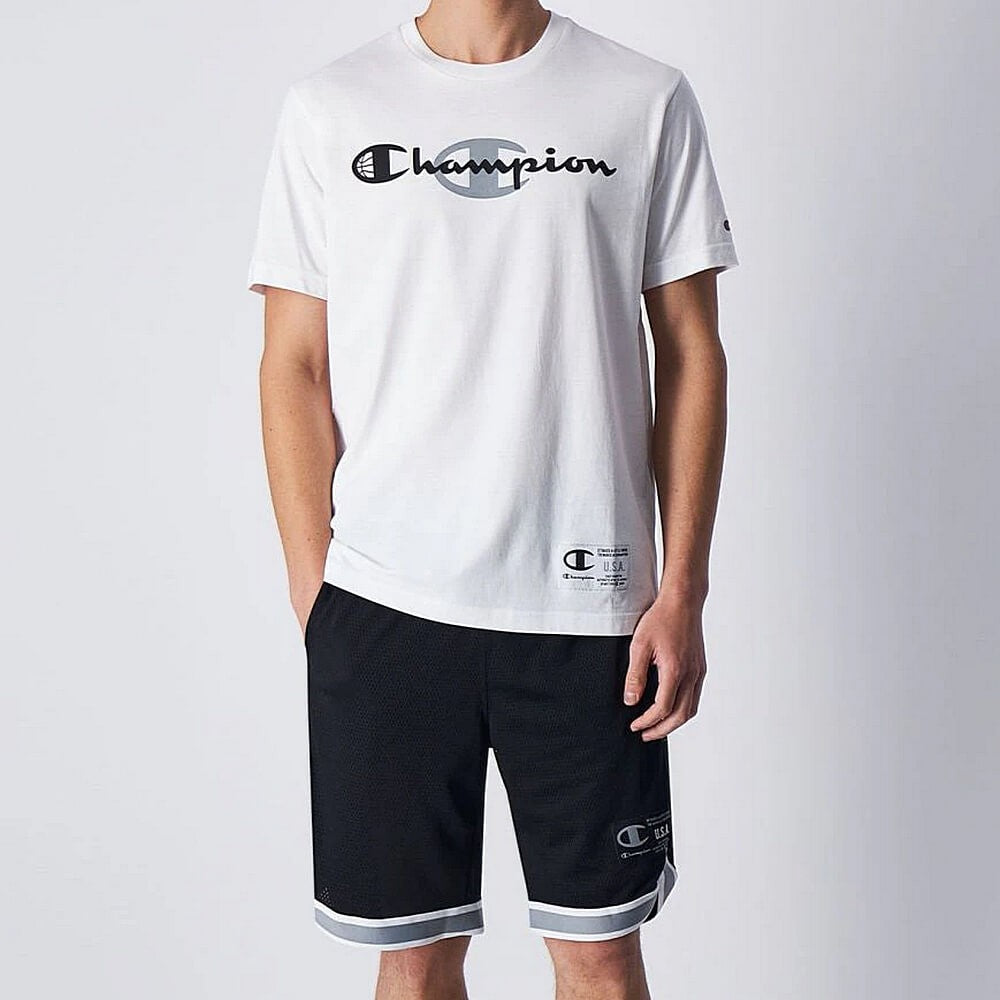 Champion Crewneck T-Shirt White