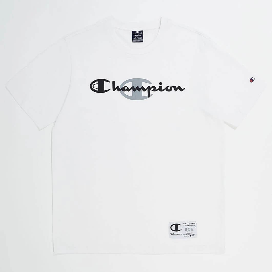 Champion Crewneck T-Shirt White