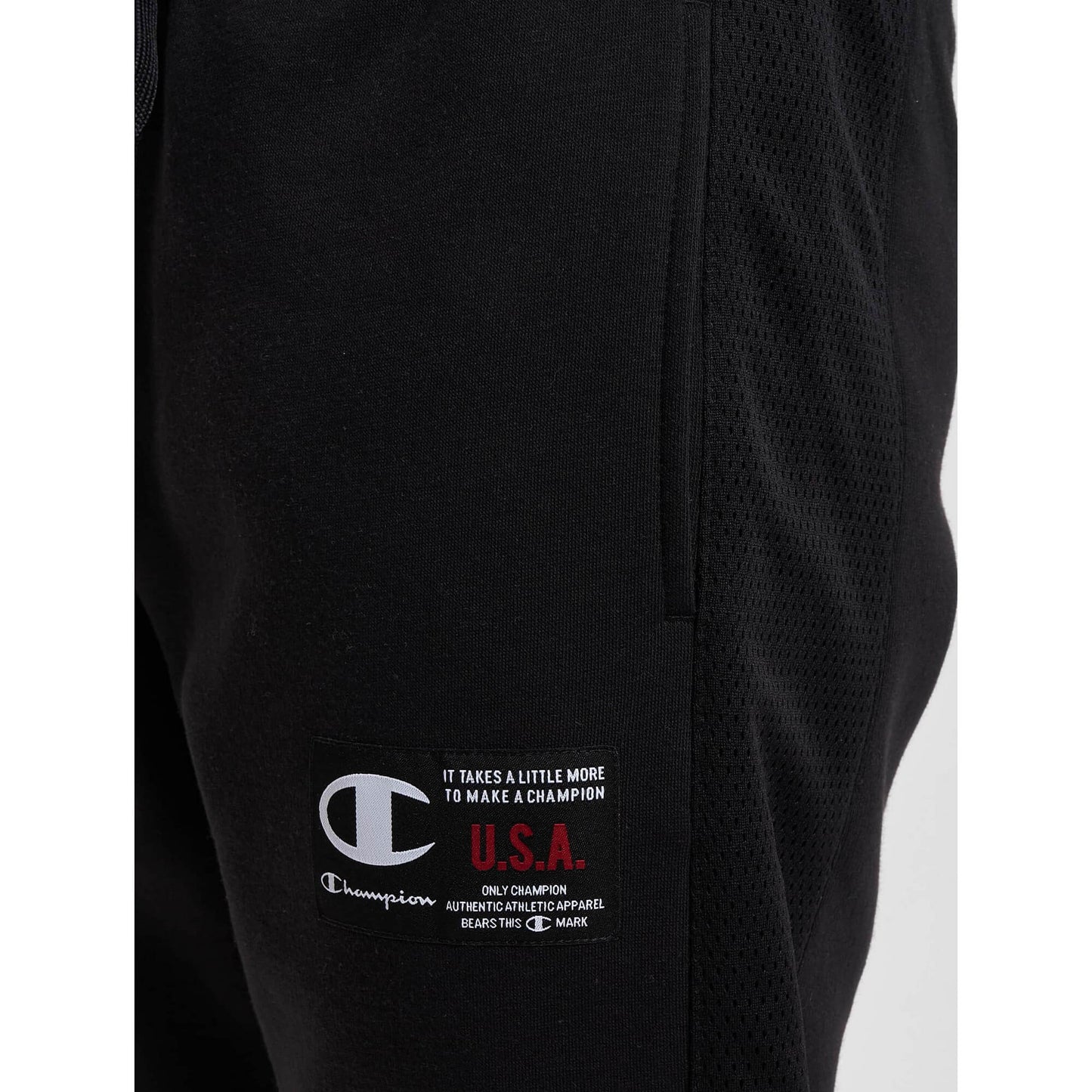 Champion Elastic Cuff Pants Black