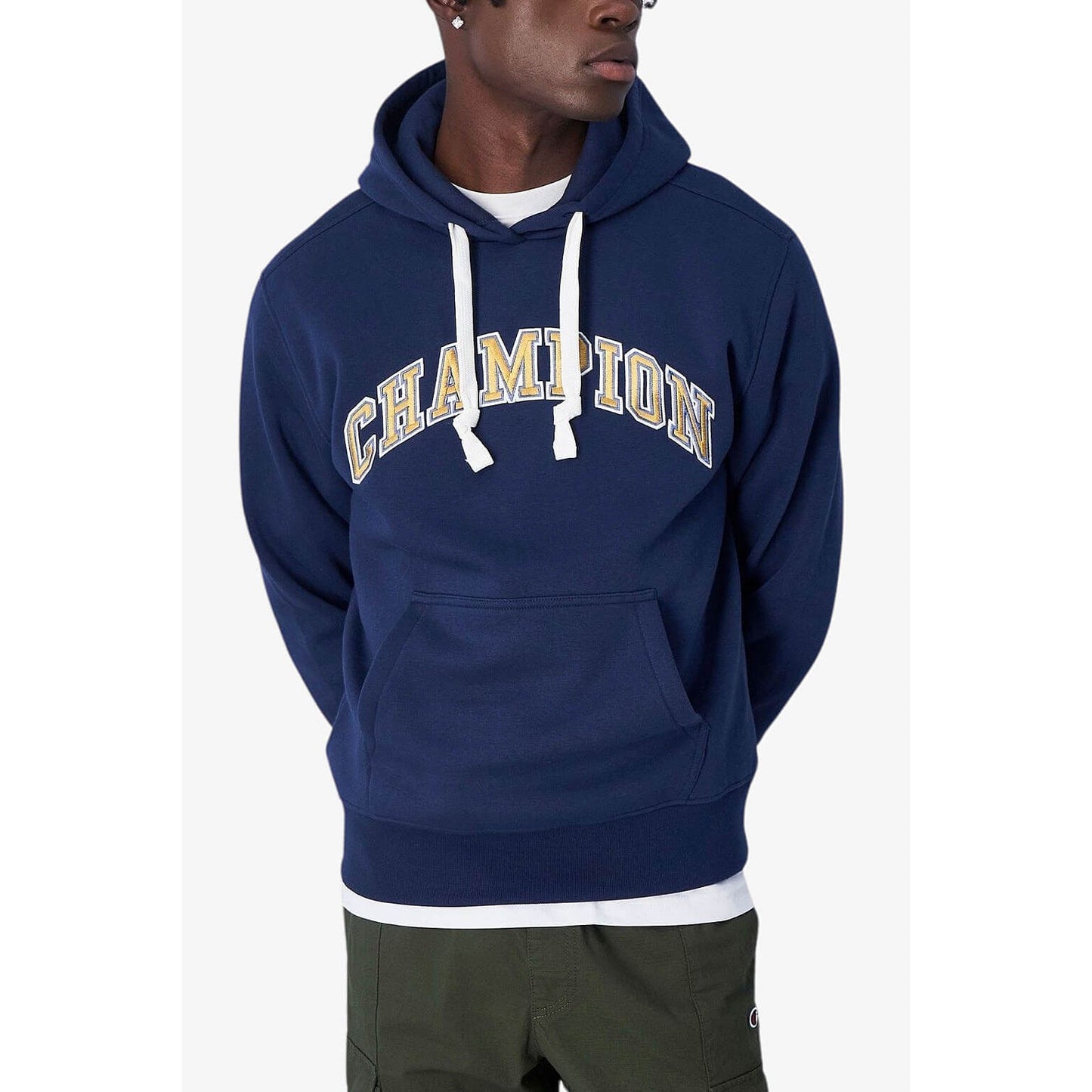 Champion Hooded Sweatshirt Navy