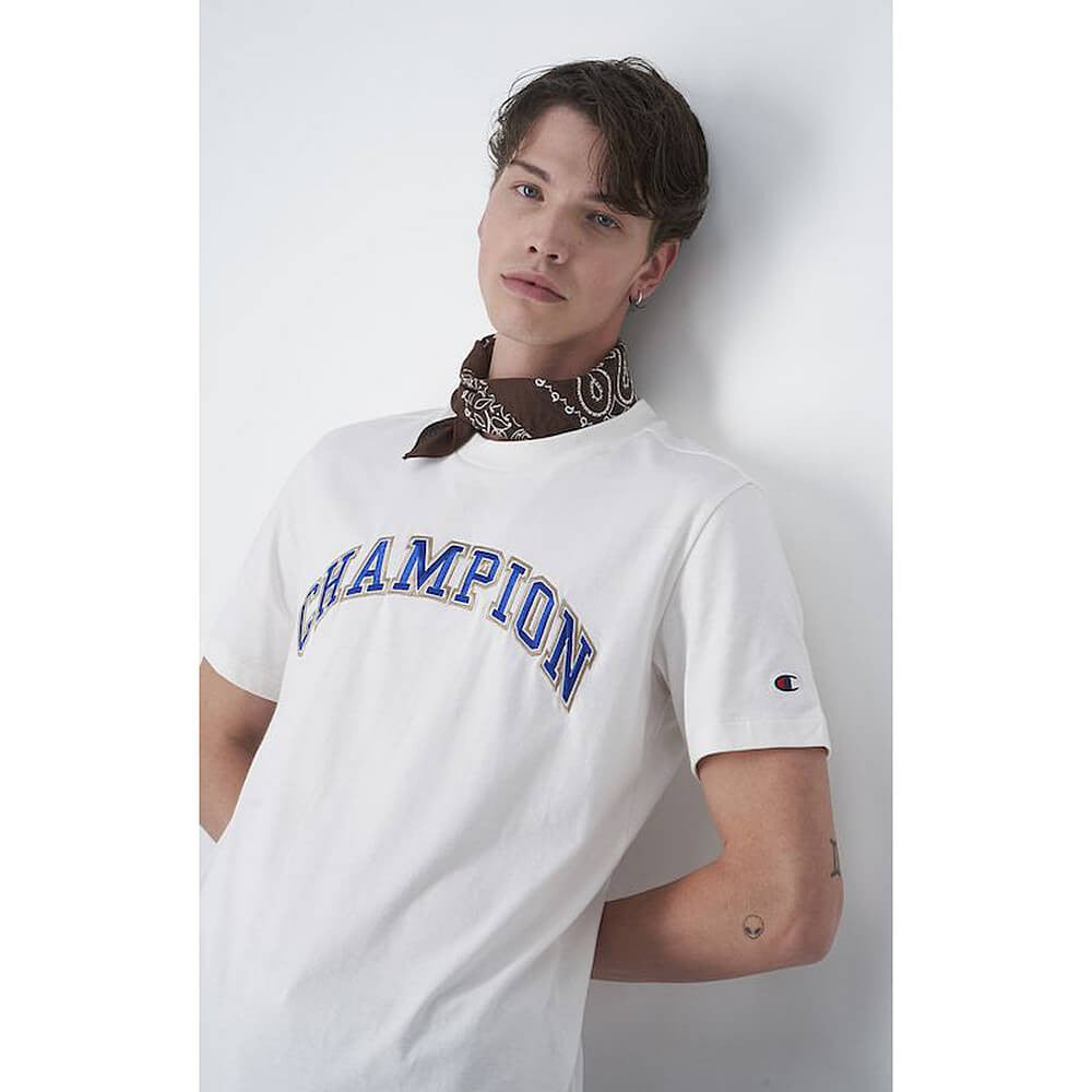 Champion Crewneck T-Shirt White